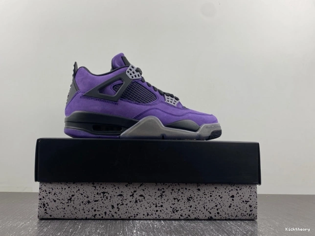 Kicktheory Scott Purple Jordan Suede 4 Travis x Air 0714